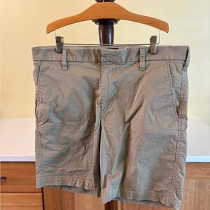 Dockers Men's Khaki Flat Front Shorts with 8” inseam